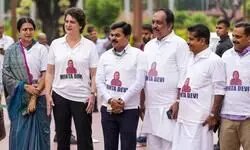 Opposition holds T-shirt protest against SIR, vote chori in Parliament premises