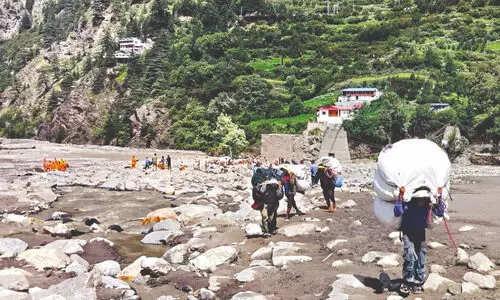 Central, Uttarakhand agencies carry out rescue ops in Dharali