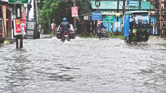Heavy rain wreaks havoc in North Bengal