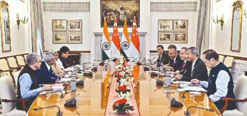 India, Singapore agree to expand cooperation in key areas