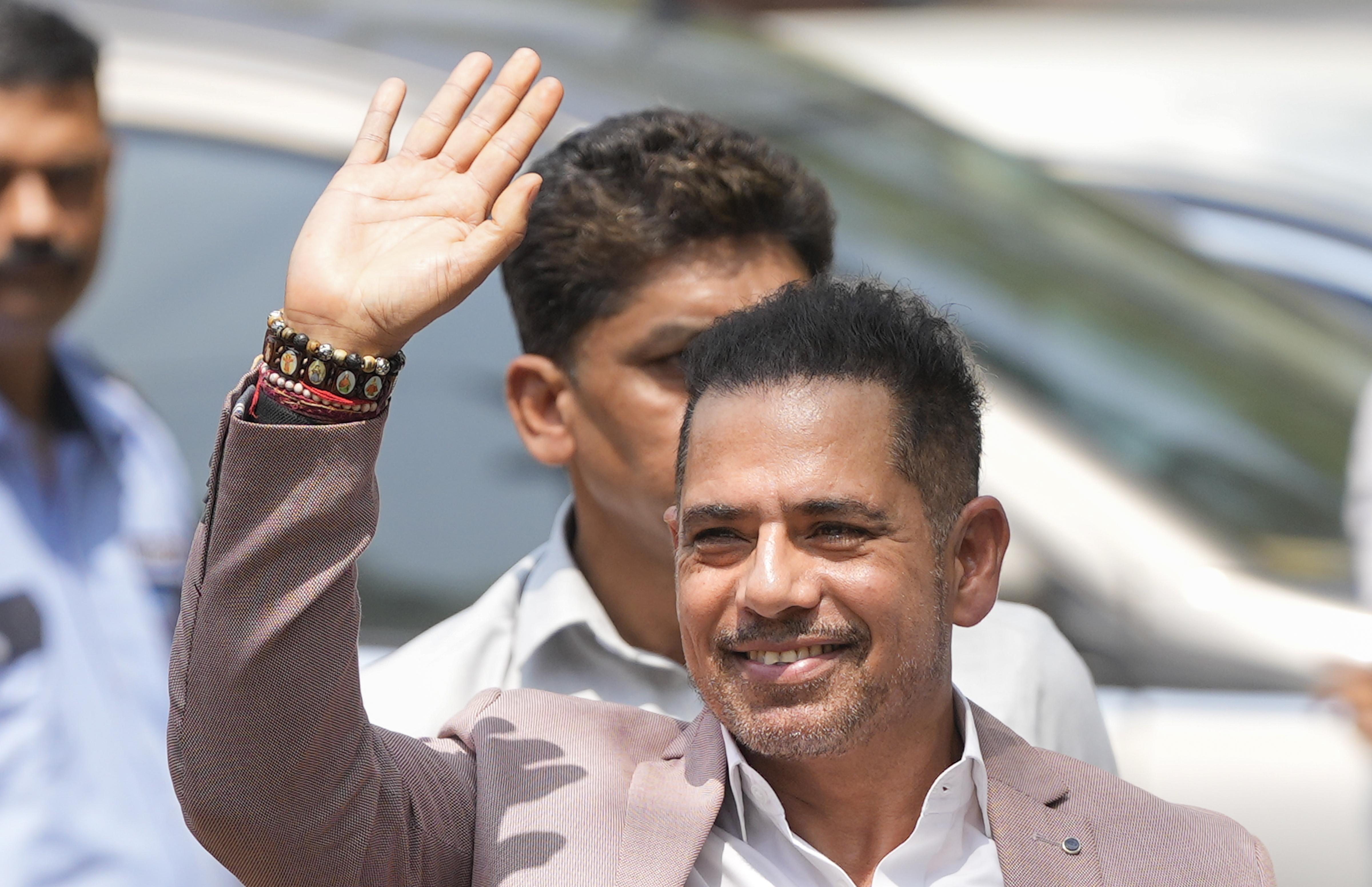 Amid vote chori claims, Vadra says people should understand Rahuls hard work