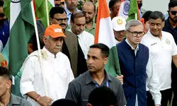 Omar attends I Day event in Srinagar, first elected CM in 8 years to unfurl tricolour in JK