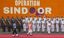 79th I-Day: Op Sindoor-themed artwork at venue, invitation cards carry operations logo