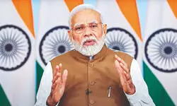 PM Modi announces National Deep Water Exploration Mission PM Modi announces National Deep Water Exploration Mission