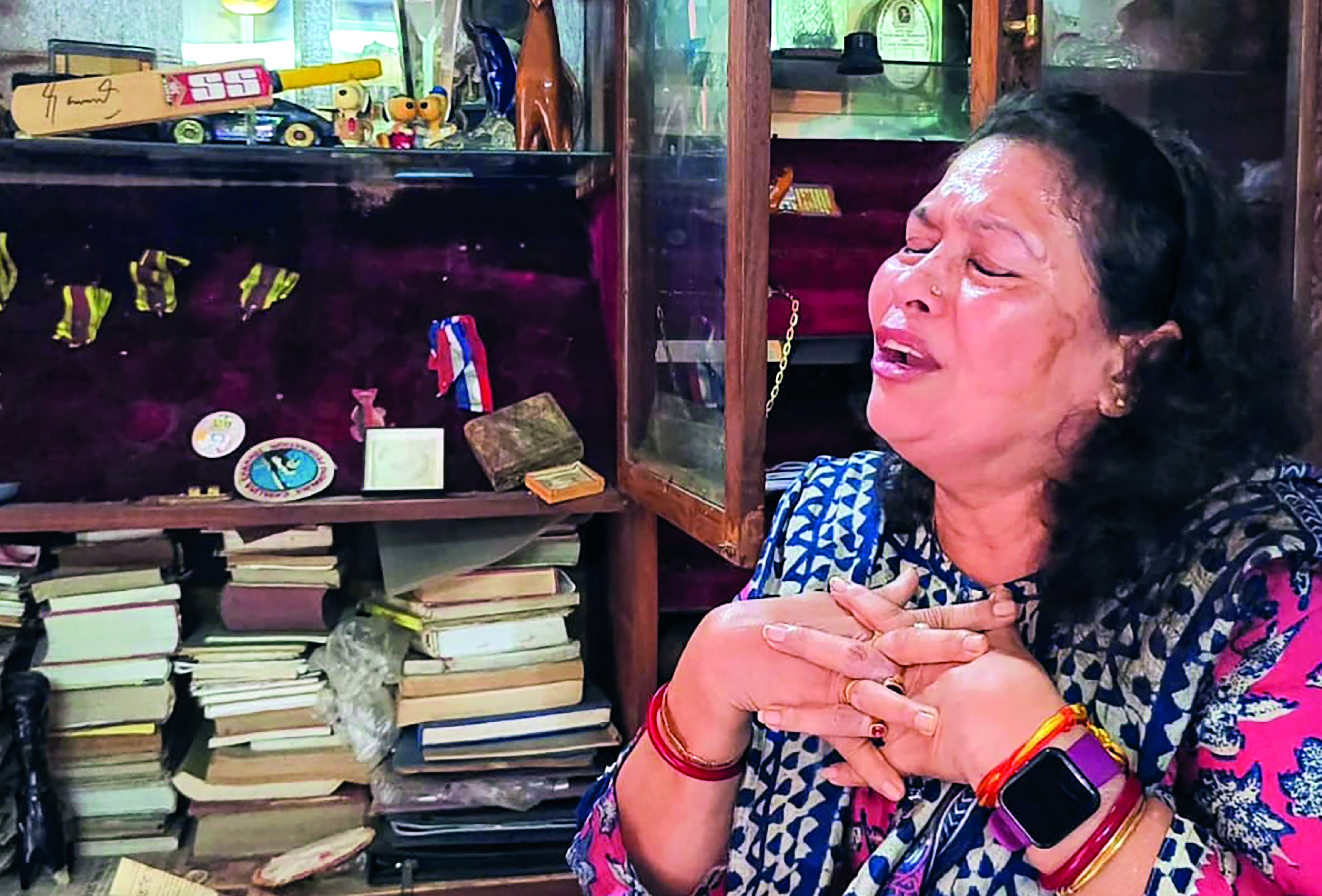 Medals of Padma Shri swimmer Bula Choudhury stolen, CID joins probe