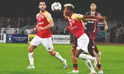 East Bengal ride Diamantakos brace to knock out Mohun Bagan