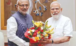 NDA picks Maharashtra Governor C P Radhakrishnan as VP candidate NDA picks Maharashtra Governor C P Radhakrishnan as VP candidate