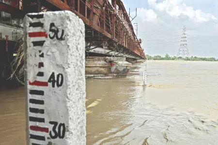 Delhi government warns Yamuna may cross danger mark Delhi government warns Yamuna may cross danger mark