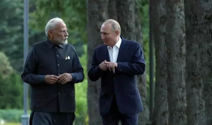 Russian President Putin dials PM Modi; briefs him on Alaska summit
