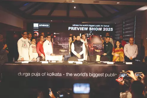 Durga Puja art preview at Alipore Museum to attract int’l visitors