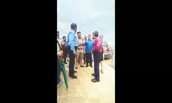 Top irrigation official inspects vulnerable riverbank sites