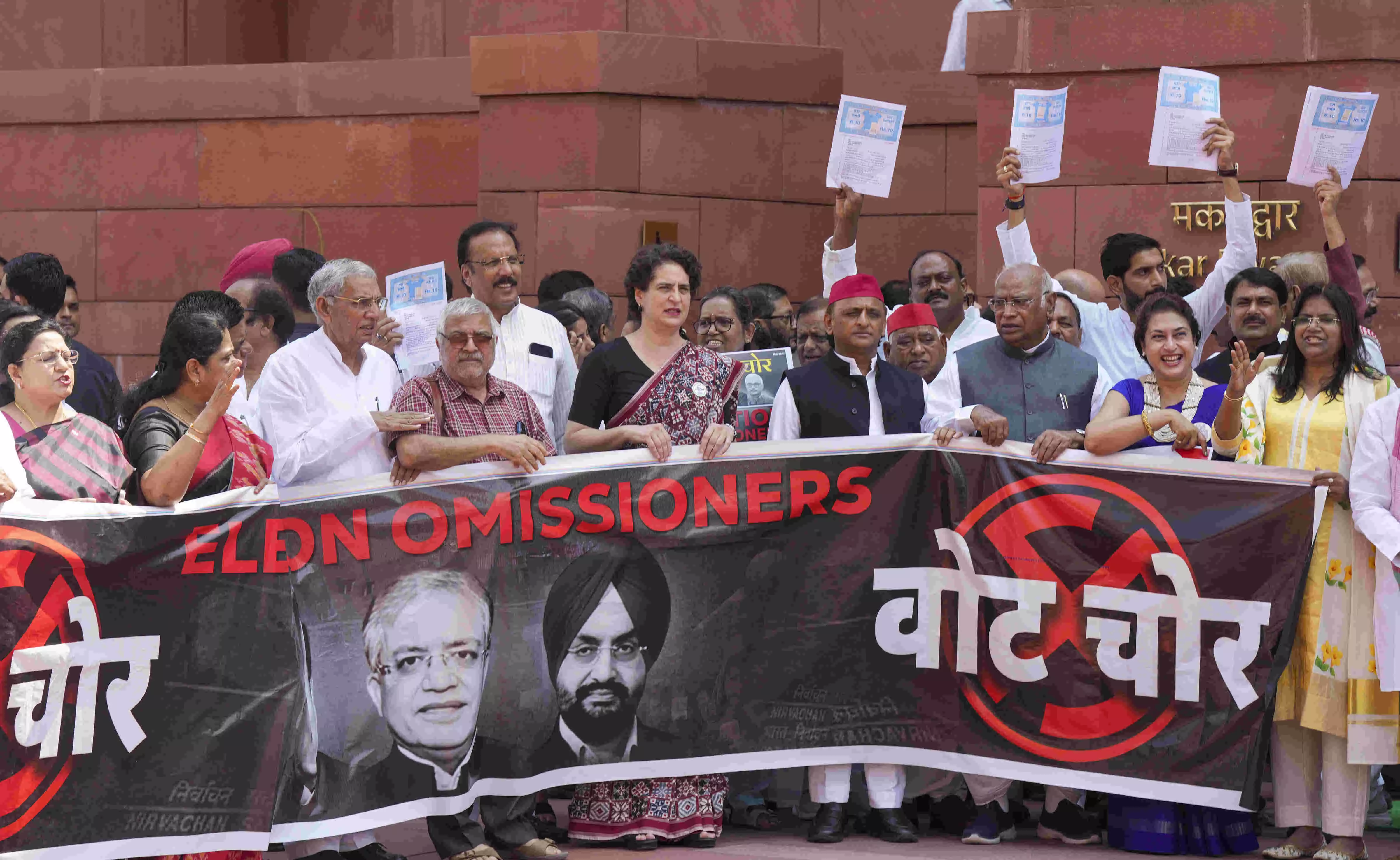 Opposition stages walkout from Rajya Sabha demanding discussion on Bihar electoral rolls revision