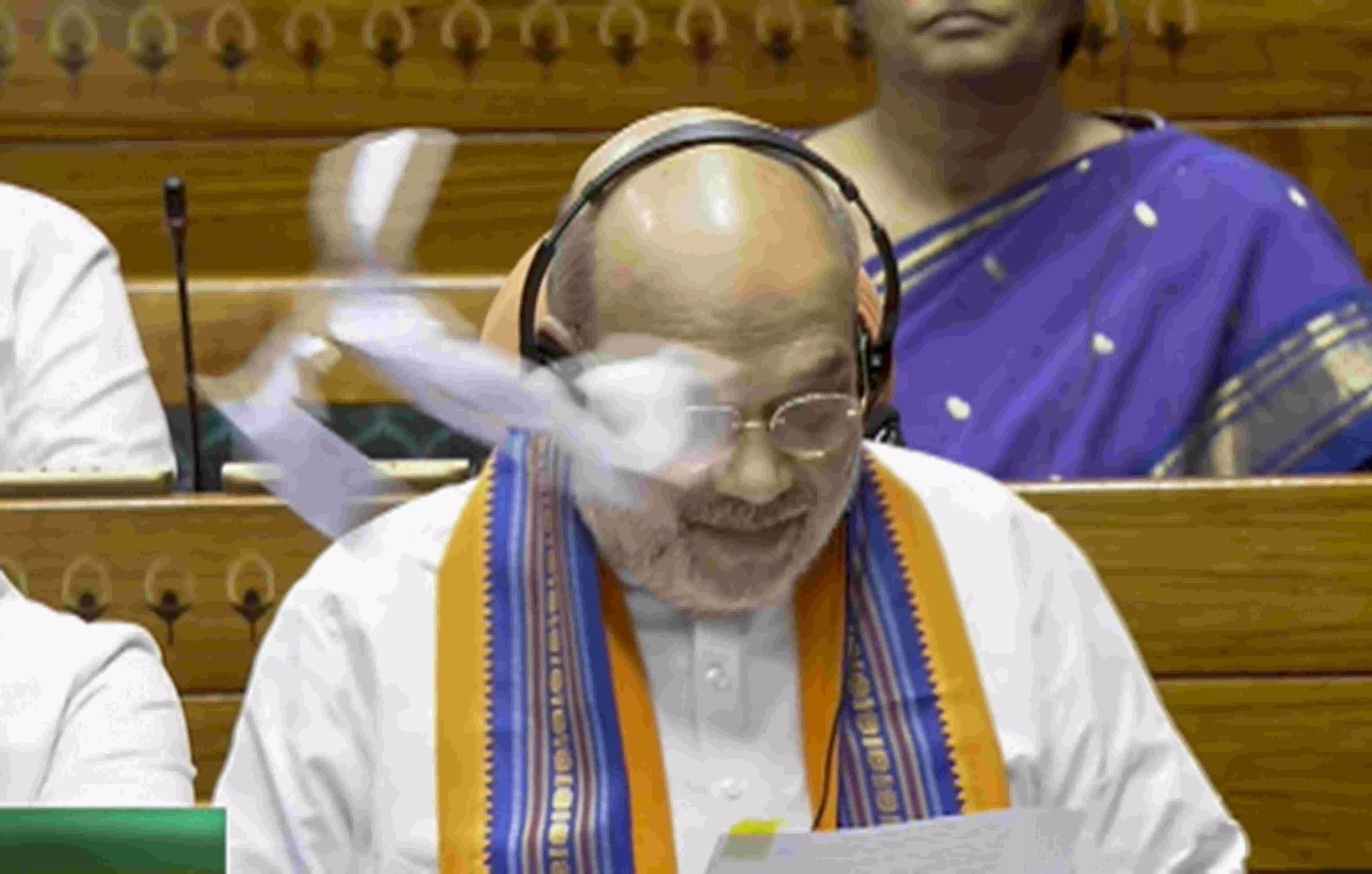 Papers torn, MPs come close to scuffle as LS sees pandemonium over Bill to remove ministers detained on graft charges