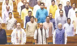 Monsoon Session of Parliament ends, Oppn protests, disruptions marred the proceedings Monsoon Session of Parliament ends, Oppn protests, disruptions marred the proceedings
