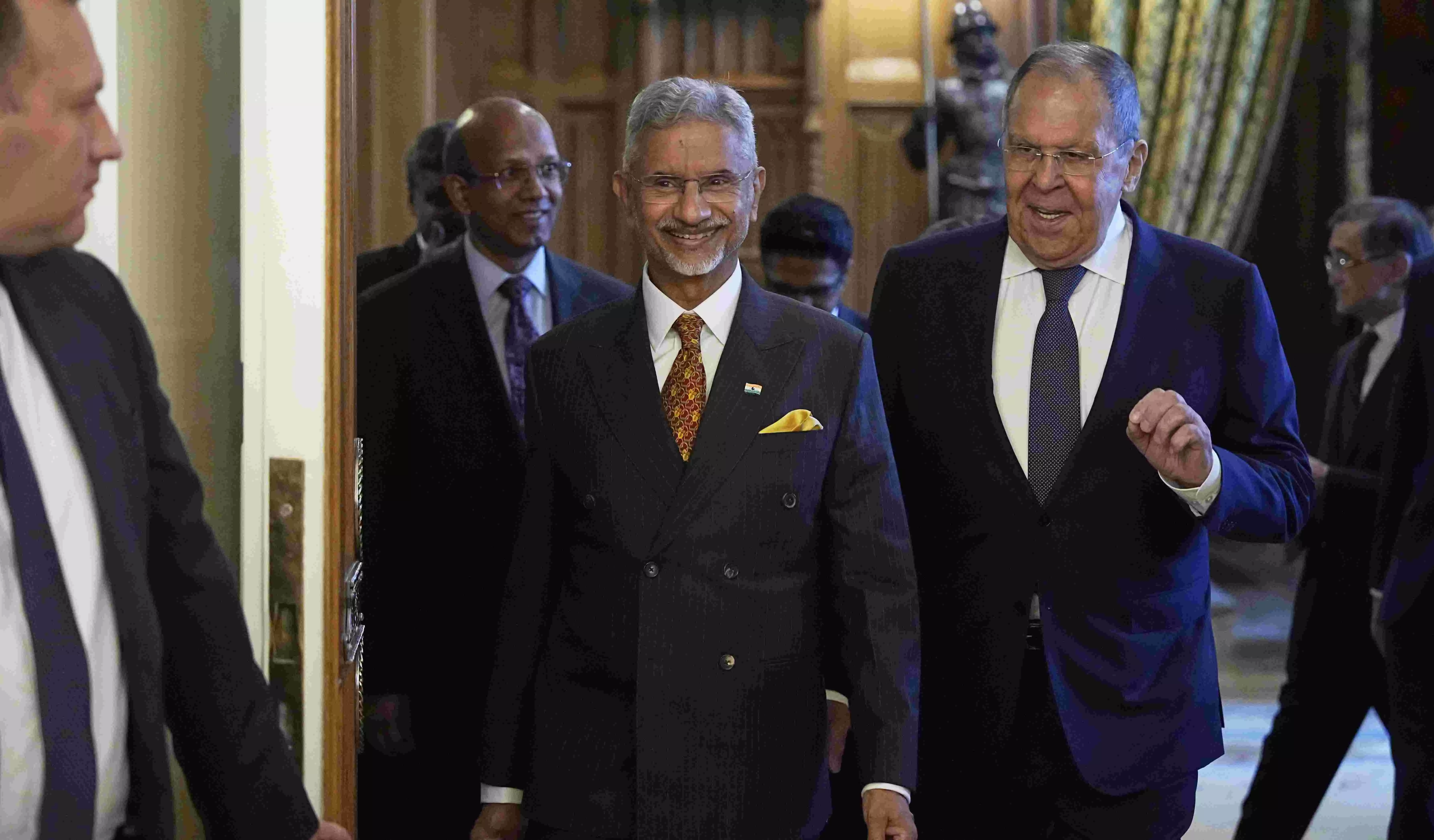 EAM Jaishankar meets Russian Foreign Minister Lavrov to discuss bilateral ties