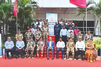 CISF introduces first-ever private security training course at ports to enhance hybrid security model CISF introduces first-ever private security training course at ports to enhance hybrid security model