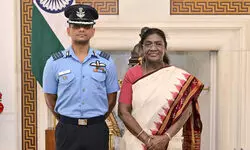 Astronaut Shubhanshu Shukla meets President Murmu at Rashtrapati Bhavan