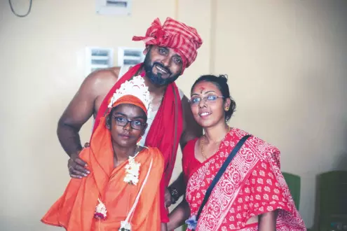 Challenging ritual norms: Parents hold ‘upanayana’ for 10-yr-old daughter Challenging ritual norms: Parents hold ‘upanayana’ for 10-yr-old daughter