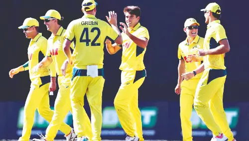 Aussies beat SA by 276 runs for record ODI victory in dead rubber Aussies beat SA by 276 runs for record ODI victory in dead rubber