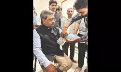 Satish Upadhyay lauds Hauz Khas community health camp initiative