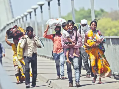 Migrant dies in Bengal   after ‘torture in Mumbai’