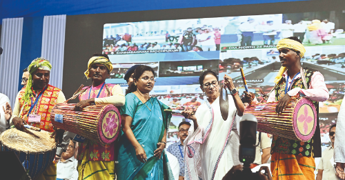 Burdwan: CM launches Rs 1646 cr dev projs