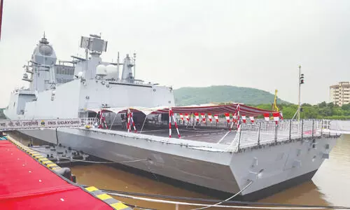 Indian Navy commissions two stealth frigates, INS Udaygiri and INS Himgiri