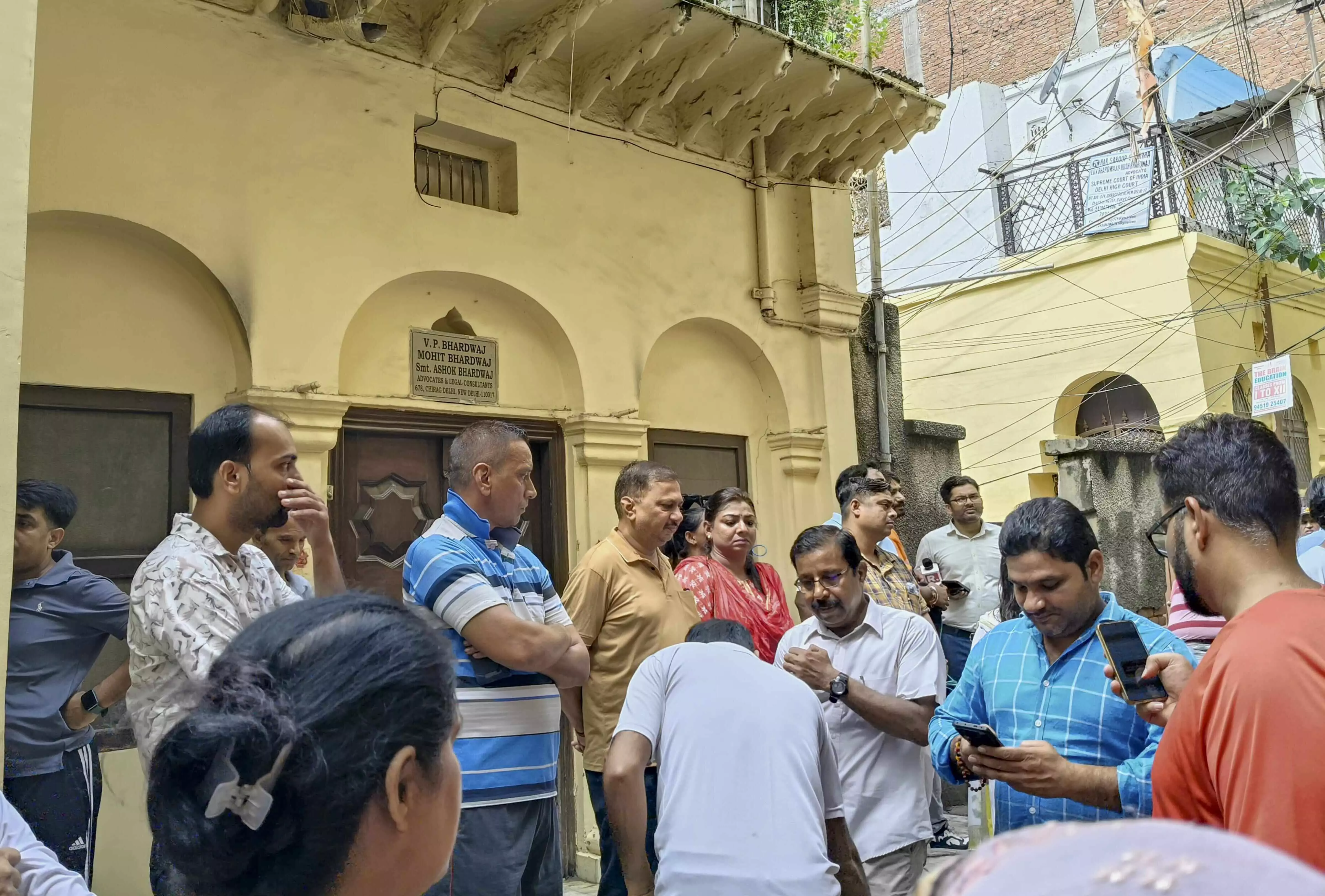 It is diversionary tactic as questions being asked about PMs degree: AAP on ED raids against Bharadwaj