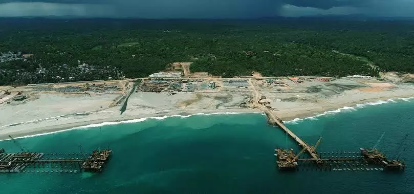 Adanis Vizhinjam port hits 1 mn TEUs Adanis Vizhinjam port hits 1 mn TEUs