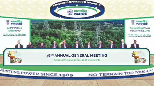 POWERGRID convenes 36th Annual General Meeting POWERGRID convenes 36th Annual General Meeting