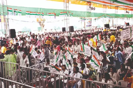 TMCP rally: Mamata accuses BJP of endorsing ‘dynasty politics’ TMCP rally: Mamata accuses BJP of endorsing ‘dynasty politics’