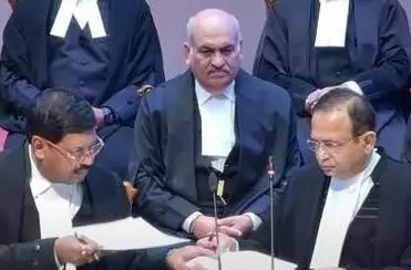 CJI Gavai administers oath of office to two newly appointed SC judges CJI Gavai administers oath of office to two newly appointed SC judges