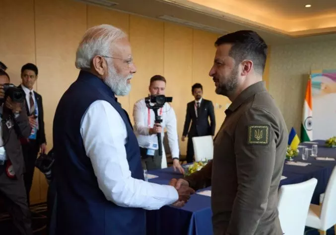 Zelenskyy calls Modi ahead of Putin meet Zelenskyy calls Modi ahead of Putin meet