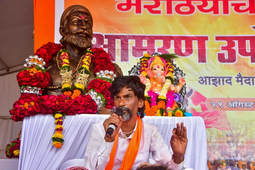 Maratha quota demand: Govt in huddle as Jaranges protest enters 3rd day Maratha quota demand: Govt in huddle as Jaranges protest enters 3rd day