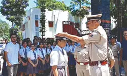 Student becomes ‘IC’ for a day in Jalpaiguri