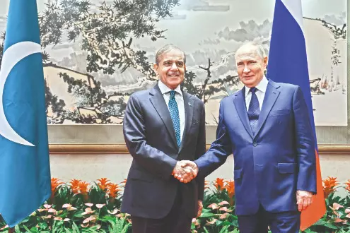 Pakistan respects Russia’s relations with India, Sharif tells Putin at SCO Pakistan respects Russia’s relations with India, Sharif tells Putin at SCO