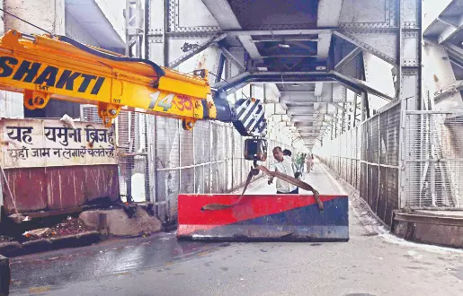 This year’s first, Yamuna crosses evacuation mark This year’s first, Yamuna crosses evacuation mark