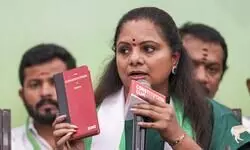 Suspended BRS leader Kavitha announces quitting party, MLC post