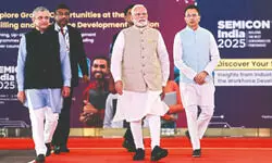 PM Modi meets chip giants