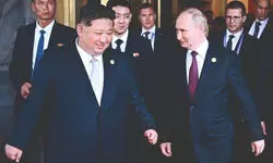 Putin meets North Korea’s Kim in Beijing