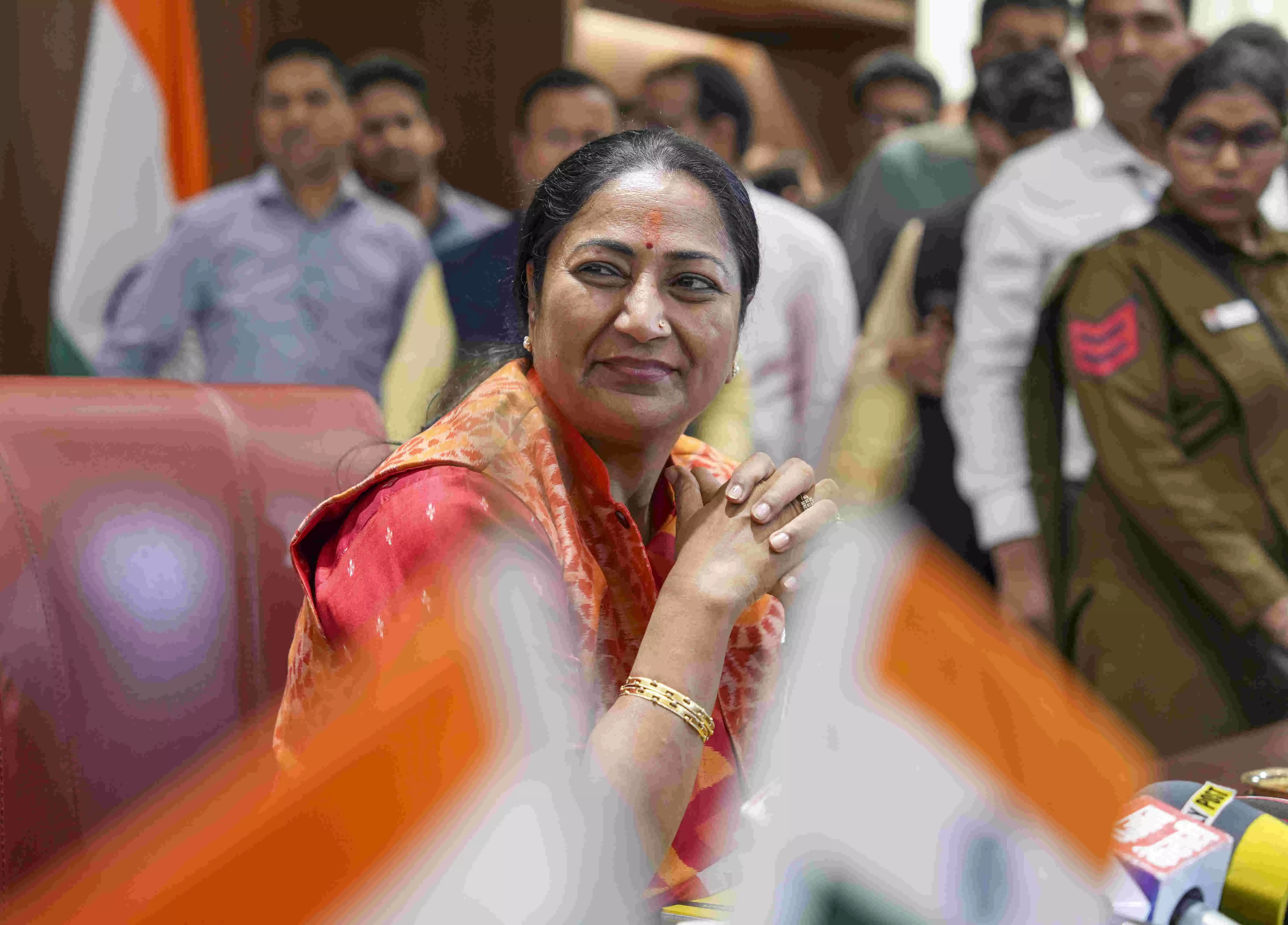 Delhi CM Rekha Gupta resumes Jan Sunwai amid tight security after attack Delhi CM Rekha Gupta resumes Jan Sunwai amid tight security after attack
