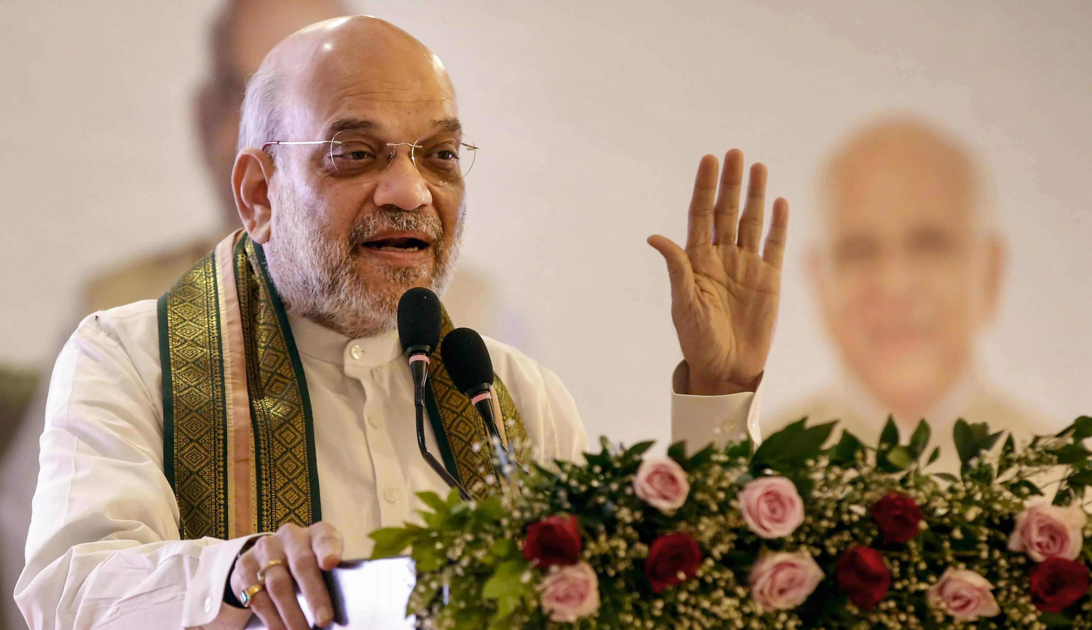 Modi govt wont rest till all Naxals surrender, caught or eliminated: Amit Shah Modi govt wont rest till all Naxals surrender, caught or eliminated: Amit Shah