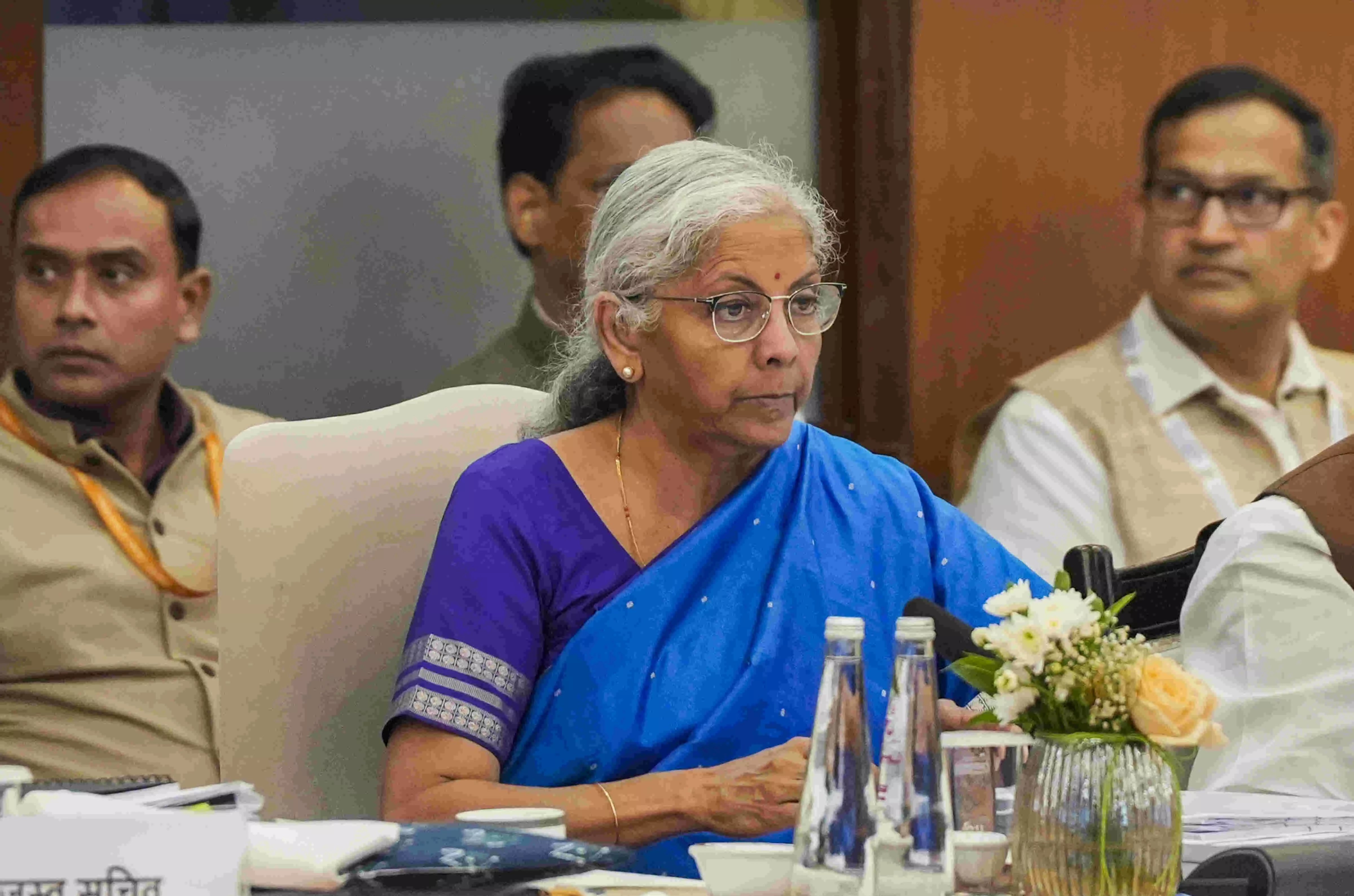 GST Council meet on rate reform begins; TDP supports, opposition bloc seeks revenue protection GST Council meet on rate reform begins; TDP supports, opposition bloc seeks revenue protection