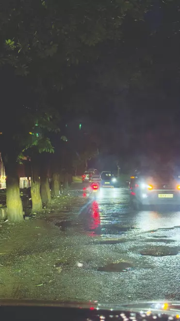First floods, now bumpy roads: City struggles on... First floods, now bumpy roads: City struggles on...