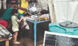 Inside the Signature Bridge relief camp