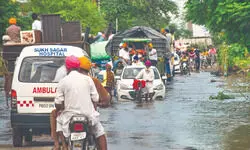 Heavy rain, rising rivers and road closures affect millions across North Heavy rain, rising rivers and road closures affect millions across North