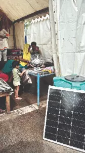 Inside the Signature Bridge relief camp