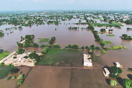 Sharing flood data with Pakistan on humanitarian ground: India
