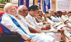 PM attends workshop for BJP MPs, resolution on GST reforms passed