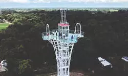 Alipurduar’s Majherdabri gets country’s tallest glass tower